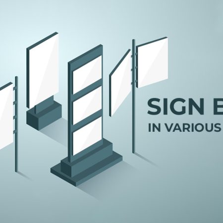 Sign Boards in Various Applications