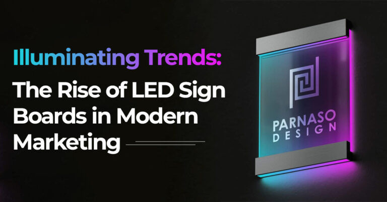 Led Signage Trends Illuminating Trends: The Rise of LED Sign Boards in Modern Marketing