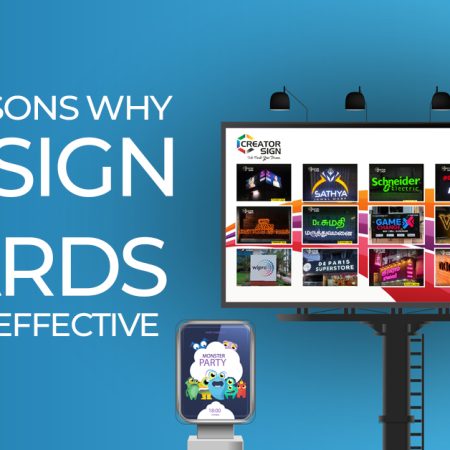 Top 5 reasons why LED sign boards are most effective