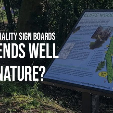 How To Make Quality Sign Boards That Blends Well With Nature?