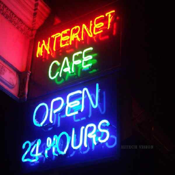 neon internet light