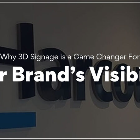 Why 3D Signage is a Game Changer for Your Brand’s Visibility